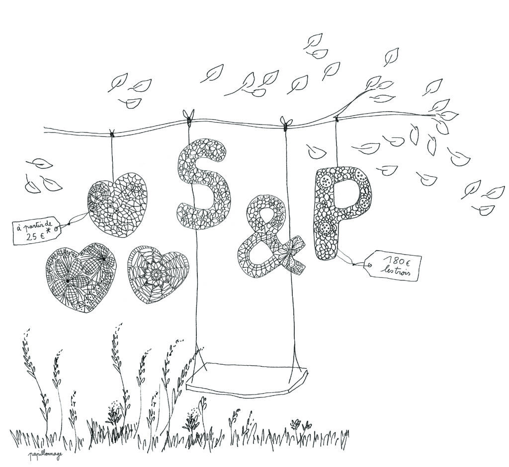 décoration-mariage-maillo-design-dessin-papillon-papillonage
