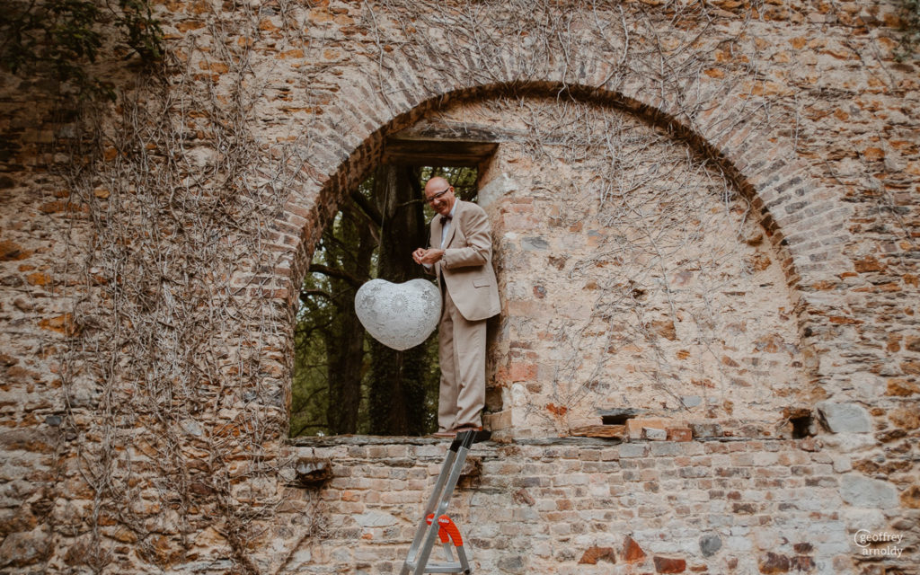 deco de mariage, coeur en dentelle maillO design, Manoir de la Jahotiere à Abbaretz en pays de la Loire