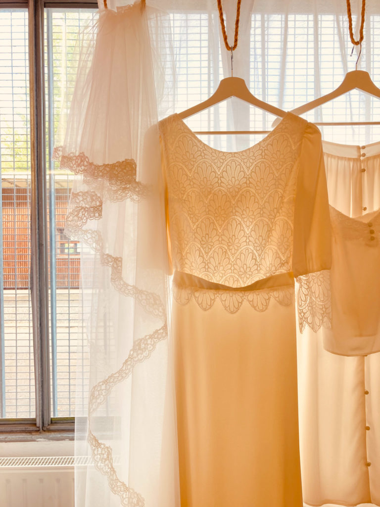 robe de mariée dentelle Atelier Cluzel