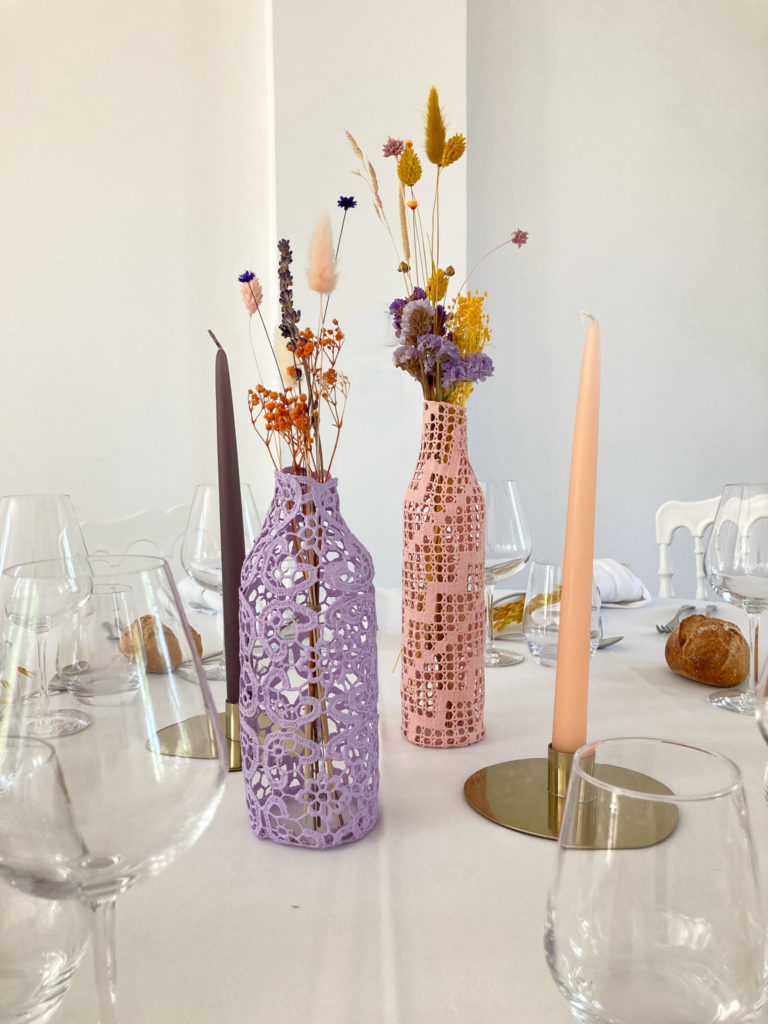 décoration mariage moderne, romantique et coloré au Manoir Les Landes Blanches. Les Sorinières. Loire Atlantique