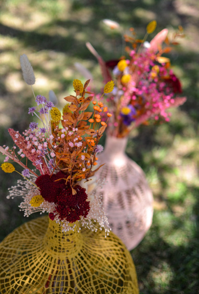 décoration mariage moderne, romantique et nature au Manoir Les Landes Blanches. Les Sorinières. Loire Atlantique