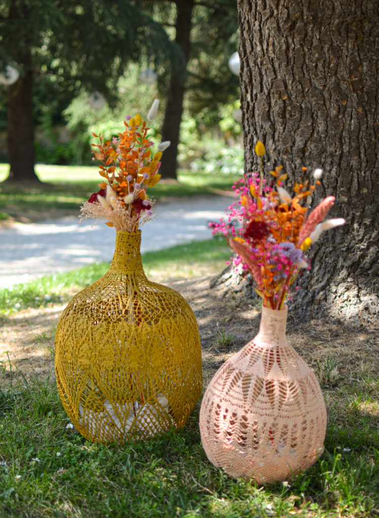 décoration mariage moderne, romantique et nature au Manoir Les Landes Blanches. Les Sorinières. Loire Atlantique